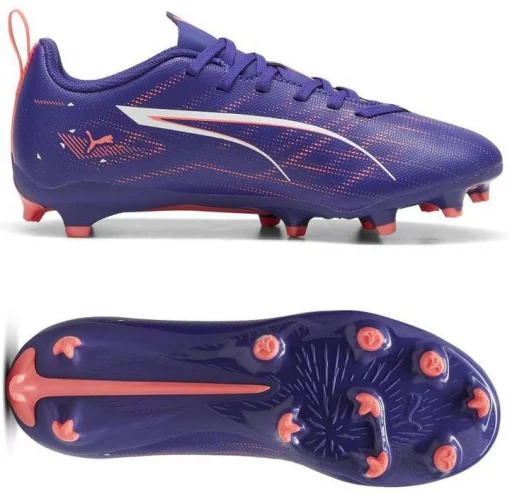Бутси дитячі Puma ULTRA 5 PLAY FG/AG Jr фіолетовий Діт 38