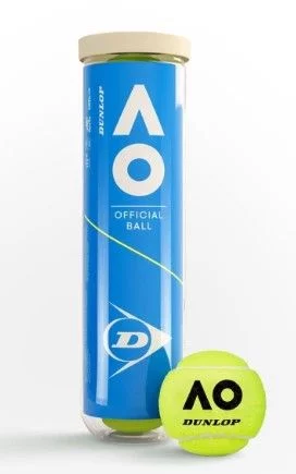 М'ячі для тенісу Dunlop Australian Open 4 ball new