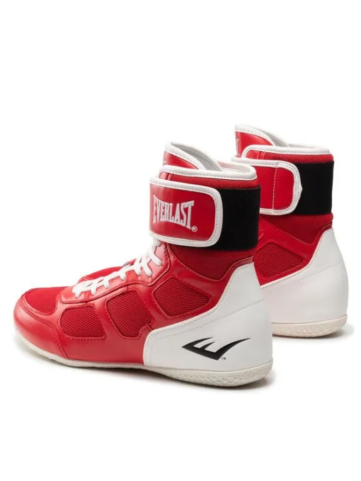 Боксерки Everlast RING BLING червоний, білий Чол 42 (US 8.5/28см)