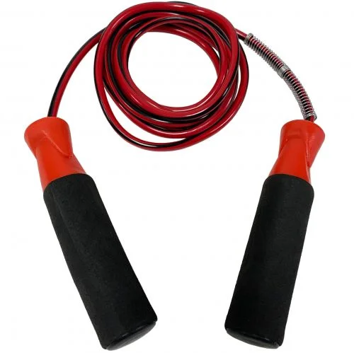 Скакалка для фінтесу Meta Speed Jump Rope чорний, червоний Уні 280 см