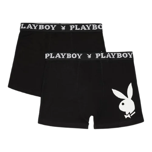 Набір з 2 труси-боксери Playboy ANNYA PLAYBOY BOXERSHORT чорний Чол S