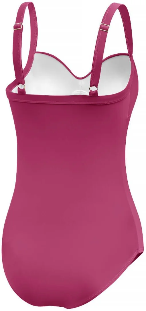 Купальник закритий для жінок Aqua Speed ELENA 61192 малиновий Жін 42