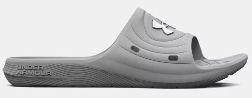 Шльопанці Under Armour W Locker IV SL сірий Жін 9 US (26 см)