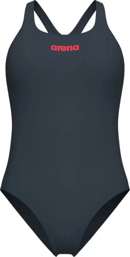 Купальник закритий для жінок Arena TEAM SWIMSUIT SWIM PRO SOLID темно-сірий Жін