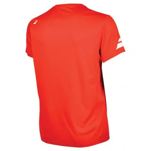 Футболка дит. Babolat Core flag club tee boy fiery red (6-8)