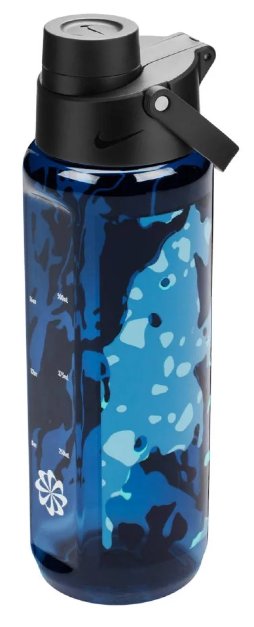 Пляшка Nike TR RENEW RECHARGE CHUG BOTTLE 24OZ чорний, синій, бірюзовий Уні 709 мл