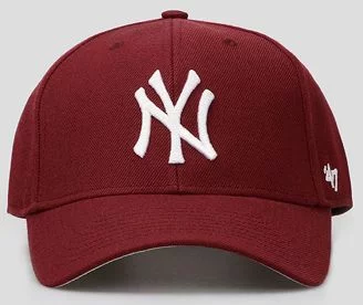 Кепка 47 Brand YANKEES бордовий, світло-сірий Уні OSFA