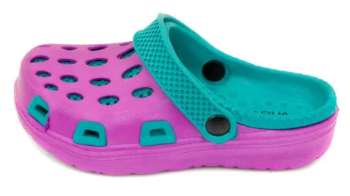 Крокси Aqua Speed SILVI 6942 рожевий, бірюзовий Діт 27