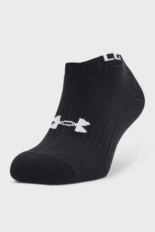 Шкарпетки Under Armour Core No Show 3pk чорний Уні MD