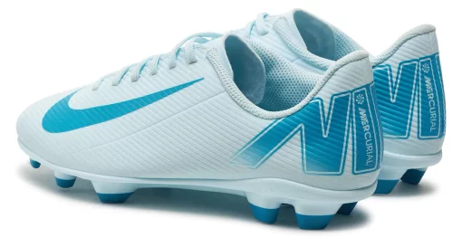 Бутси Nike JR VAPOR 16 CLUB FG/MG білий, блакитний Діт 33 (US 1.5Y)