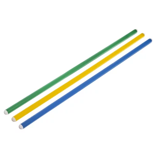 Палка гимнастическая тренировочная 1,1м. PK-5065 (1 шт), yellow