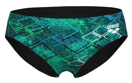 Плавки Arena DALY SWIM BRIEFS бірюзовий, чорний Діт