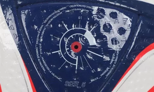 М'яч футбольний Adidas FIFA World Cup Pro OMB JE8770 №5 Червоно-синій