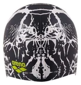 Шапочка для плавання Arena PRINT 2 чорний, білий Уні OFSM