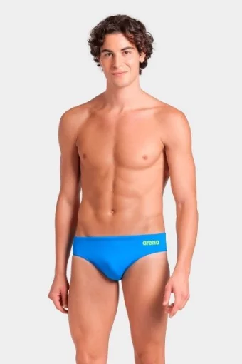 Плавки-сліпи Arena TEAM SWIM BRIEFS SOLID блакитний Чол 95