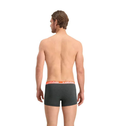 Труси-боксери Head BASIC BOXER 2P сірий, червоний Чол L