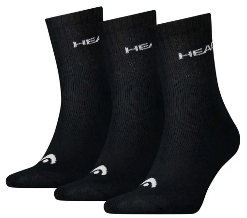 Шкарпетки Head ELEMENTS ALL SPORTS SHORT CREW 3P чорний Чол 39-42