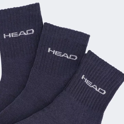 Шкарпетки Head ELEMENTS ALL SPORTS SHORT CREW 3P темно-синій Чол 39-42