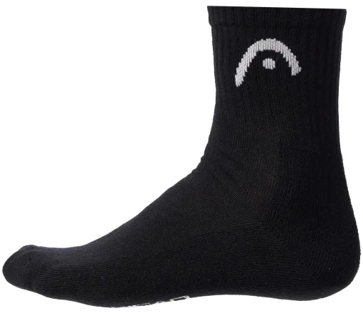 Шкарпетки Head ALL SPORTS TRAINING SHORT CREW 3P чорний Чол 39-42