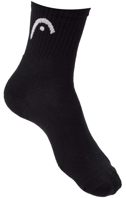 Шкарпетки Head ALL SPORTS TRAINING SHORT CREW 3P чорний Чол 39-42
