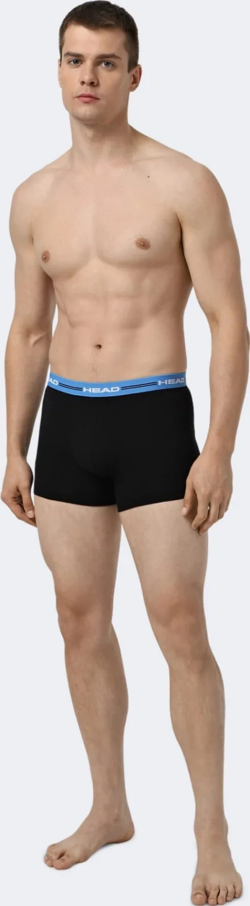 Труси-боксери Head MEN ELASTIC BOXER 2P чорний, синій M (701234928-002)