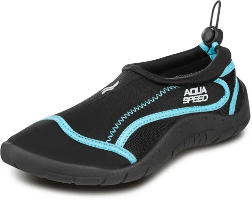 Аквашузи Aqua Speed AQUA SHOE MODEL 28C 9553 чорний, синій Уні 40