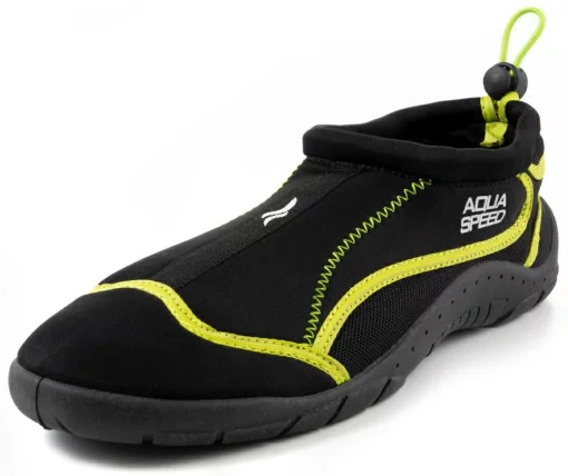 Аквашузи Aqua Speed AQUA SHOE MODEL 28B 61660 чорний, жовтий Уні 35