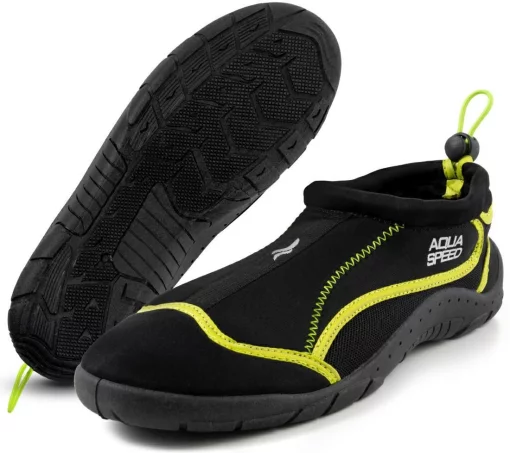 Аквашузи Aqua Speed AQUA SHOE MODEL 28B 61660 чорний, жовтий Уні 35