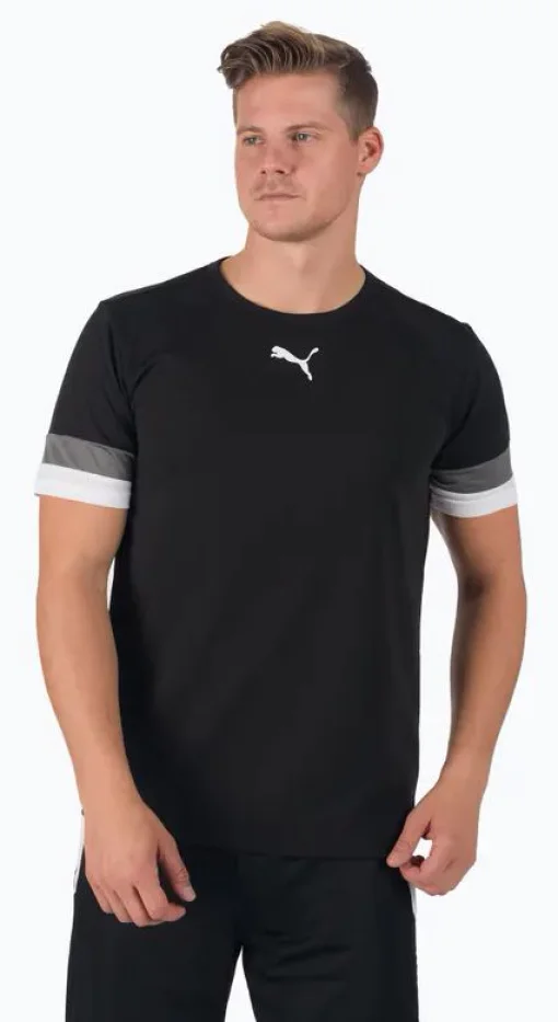 Футболка Puma teamRISE Jersey чорний Чол XXL