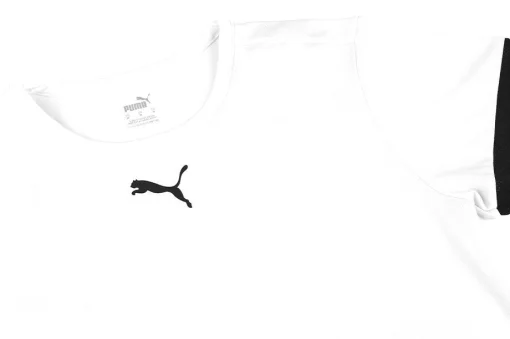 Футболка Puma teamRISE Jersey Jr білий Діт 164 см