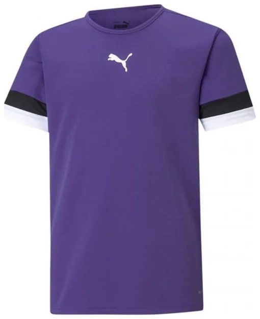 Футболка Puma teamRISE Jersey Jr фіолетовий Діт 128 см