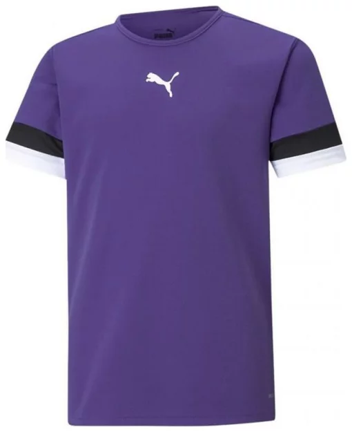 Футболка Puma teamRISE Jersey Jr фіолетовий Діт 140 см