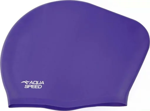 Шапка для плавання Aqua Speed LONG HAIR CAP 62228 фіолетовий One Size (705-23)