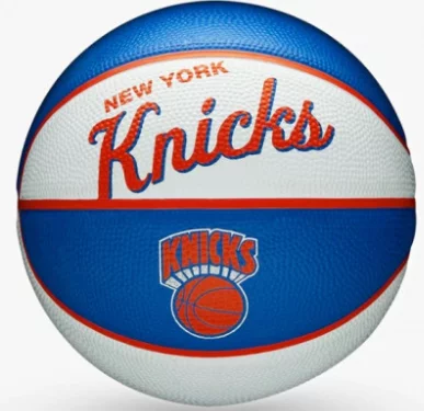 М'яч баскетбольний Wilson NBA TEAM RETRO BSKT MINI NY KNICKS size3