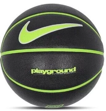 М'яч баскетбольний Nike EVERYDAY PLAYGROUND 8P DEFLATED BLACK/VOLT/WHITE size 7