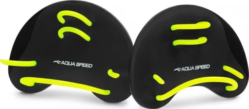 Лопатки для плавання Aqua Speed ​​Finger Paddles 62186 чорний One Size (723)