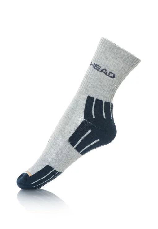 Шкарпетки Head PERFORMANCE SHORT CREW 3PPK UNISEX сірий, синій Уні 35-38
