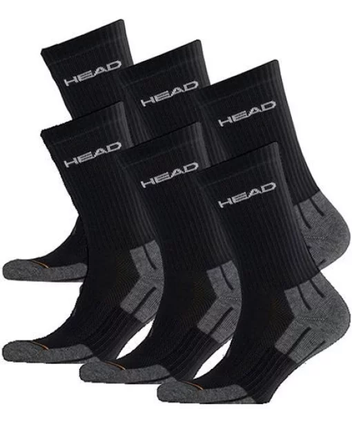 Шкарпетки Head PERFORMANCE CREW 3PPK UNISEX чорний Уні 35-38