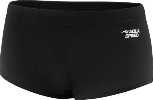 Плавки-боксери для хлопців Aqua Speed KEVIN 62537 чорний дитячий 158 см (752-01)