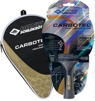 Ракетка для пінг-понгу Donic CarboTec 7000 incl. cover (Чохол в подарунок!)