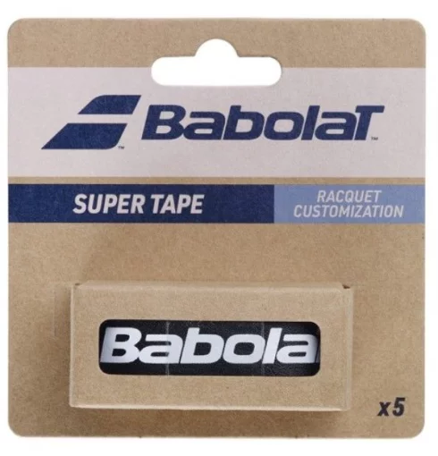 Захисна стрічка Babolat SUPER TAPE X5 (Упаковка,5) black