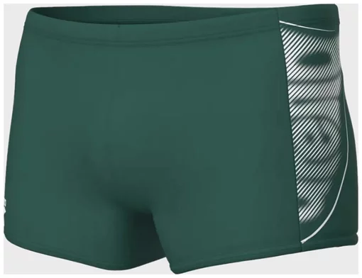 Плавки-шорти для чоловіків Arena BRIGHT GLARE SWIM SHORT зелений, білий Чол 95