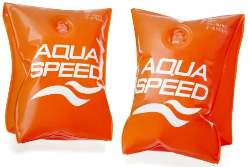 Нарукавники Aqua Speed ARMBANDS 6083 помаранчевий Діт age 1-2