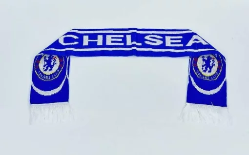 Шарф зимовий для уболівальників двосторонній "Chelsea" FB-3029