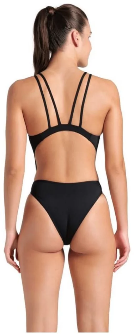 Купальник закритий для жінок Arena SWIMSUIT TECH MULTI SOLID чорний Жін 34