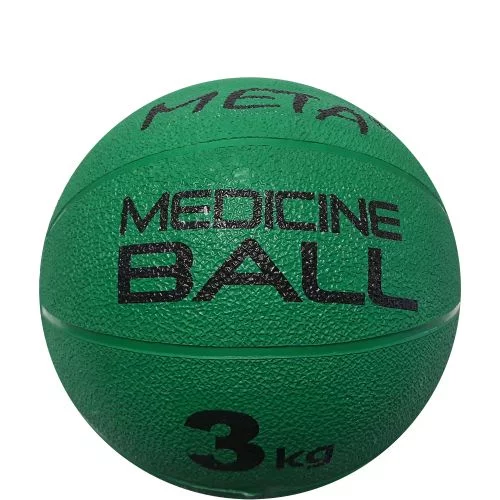 Медбол Meta Colour Medicine Ball 3 kg зелений Уні 23 см