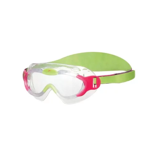Окуляри-маска для плавання Speedo SEA SQUAD MASK JU PINK/GREEN рожевий, зелений Діт OSFM