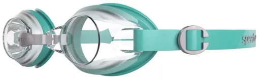 Окуляри для плавання Speedo JET V2 GOG AU зелений, прозорий Уні OSFM