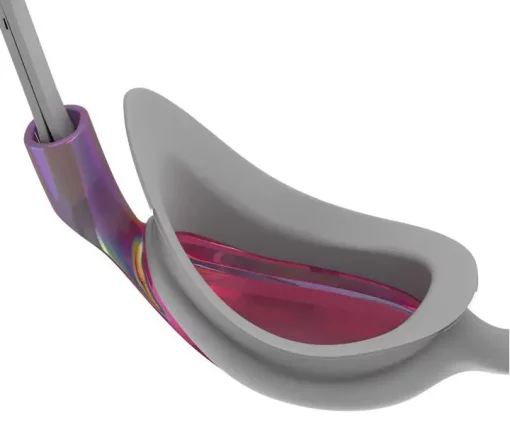 Окуляри для плавання Speedo VUE MIR GOG AU білі, сині, помаранчеві Жін OSFM