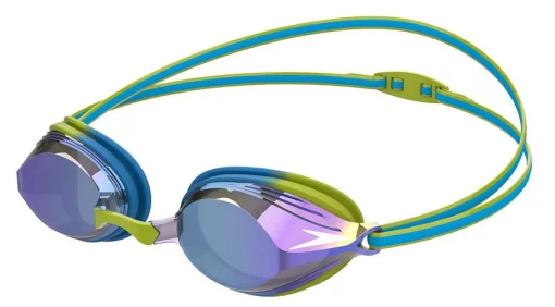 Окуляри для плавання Speedo VENGEANCE MIR GOG JU GREEN/BLUE зелений, чорний Діт OSFM